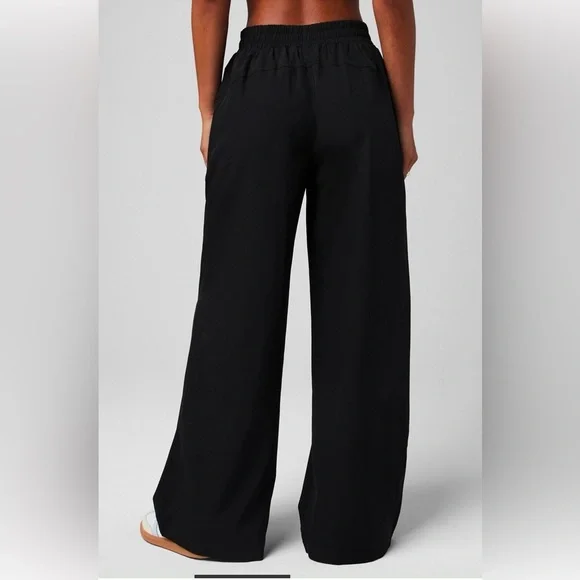 Fabletics Downtown Wide Leg Pants L Tall! - Picture 2 of 4